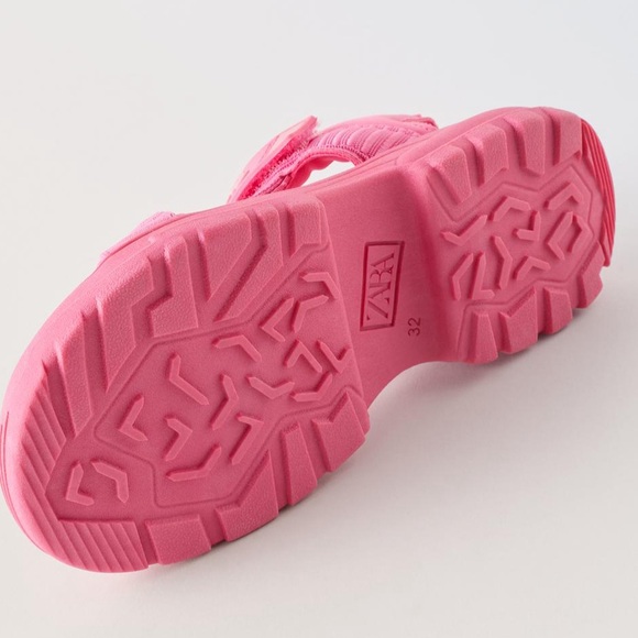 ZARA BARBIE technical chunky sole sandals - Picture 5 of 15